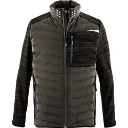 Hybridjacke "PREMIUM" - XXL - schlamm/schwarz