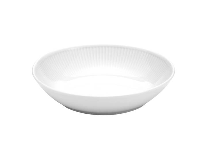 Pillivuyt Assiette à pâtes Plissé Ø 20 cm Blanc
