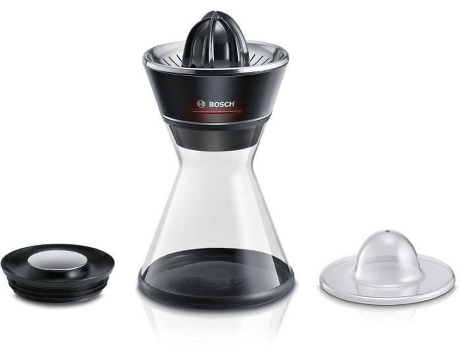 Bosch MCP72GPB Citruspers - Zwart en Transparant