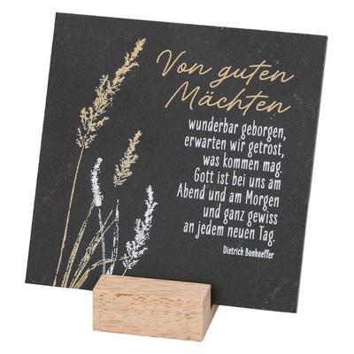 Schiefertafel - Von guten Mächten