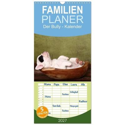 Familienplaner 2027 - Der Bully - Kalender Familienplaner hoch mit 5 Spalten (Wandkalender, 21 x 45 cm) CALVENDO
