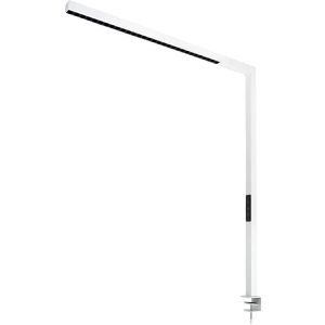 Luxula Schreibtischlampe LX700145, weiß, LED, dimmbar, mit Tischklemme, 3500 Lumen, neutralweiß