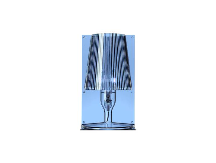 Kartell - Lampe de table Take - Bleu - Polycarbonate 2.0 - Designer Ferruccio Laviani
