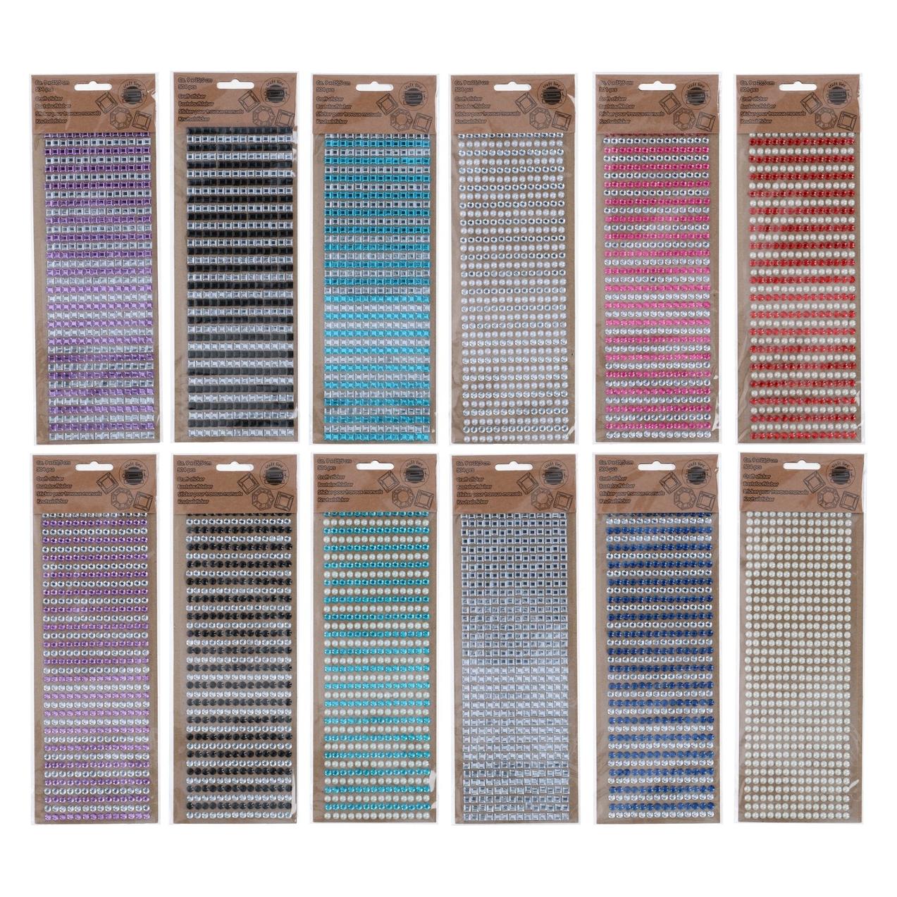 Sticker Sheet Diamanten (12 Sticker) (21206443)