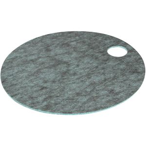 EverSoak Ölbindevlies 22866, Absorber-Vlies, 580 g/m², Ø 56cm, hydrophil, bis 15 Liter Öl, 10 Fassauflagen