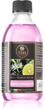 THD Ricarica Sandalo E Bergamotto recarga de aroma para difusores 300 ml. Ricarica Sandalo E Bergamotto