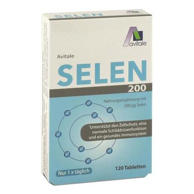 Selen 200 µg Tabletten 120 St