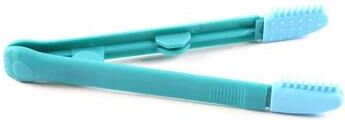 Inspire Curations ClearView Gentle Care Brush Pet Eye Cleaning Tool & Soft Tear Stain Remover For Cats And Dogs blue