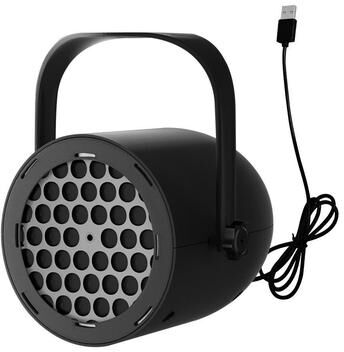 Inspired Deals Christmas Projection Lamp With Rotating Patterns Portable Holiday Projection Light black