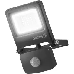 OSRAM LED Fluter Endura Flood Sensor 20W DG 4000K Neutralweiß IP44 grau