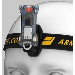 Armytek Zippy Extended Set WR (Blue Sapphire) 3 in 1, Multitaschenlampe, Schlüsselbundlampe, Stirnlampe, mit Clip