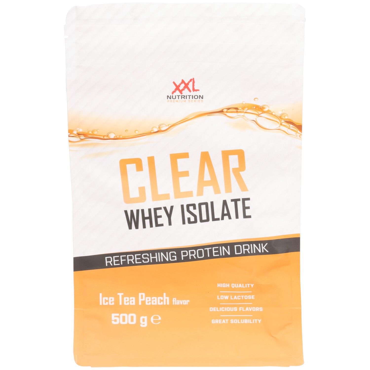 XXL Nutrition Clear Whey Isolate 500 Gram Icea Tea Peach 500g g Puder