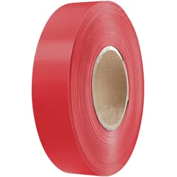 Einlegestreifen für Scannerschienen rot | PVC