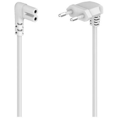 Hama 00223285 Strom Netzkabel Weiß 5m