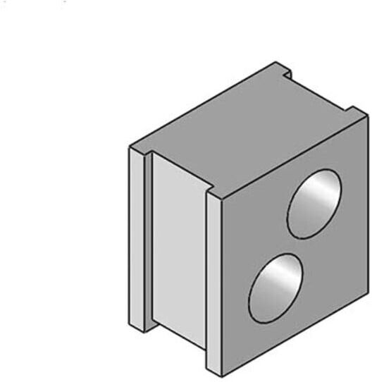 icotek Raccord QT 2/7 gris (42578)