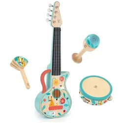 Hape 4 in 1 Ukulele-Instrumentenset (Multilingual)
