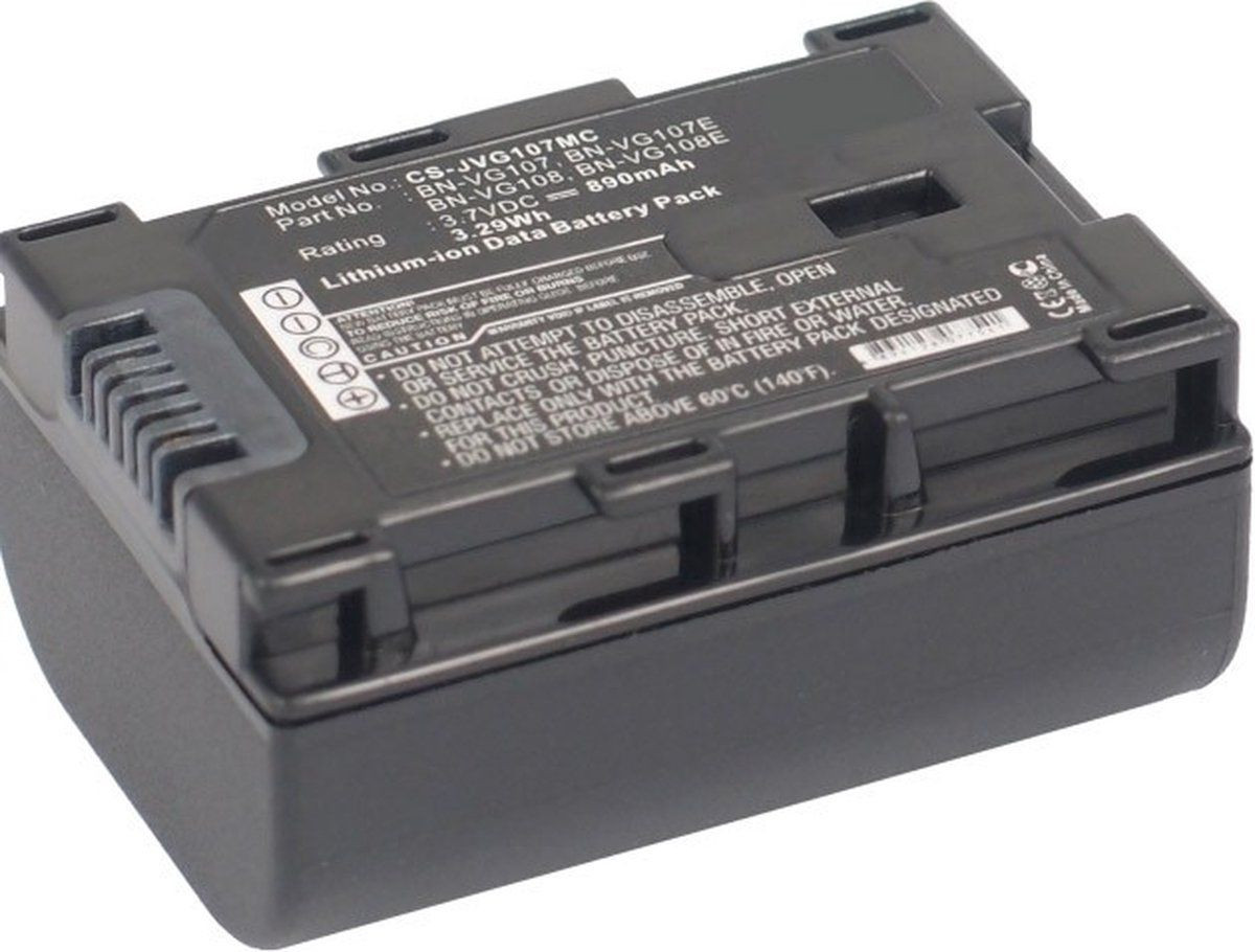 AccuCell BN-VG107 compatibele batterij met 890mAh