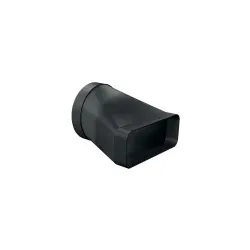 HEZ9VDSI0 Adapterrohrstück 150 mm rund-flach