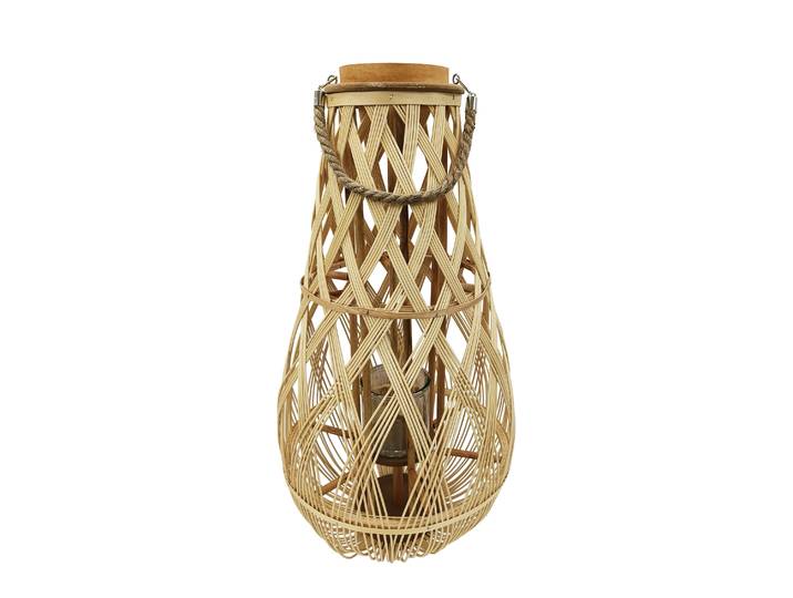 Laterne Bambus 39 x 77 cm natur