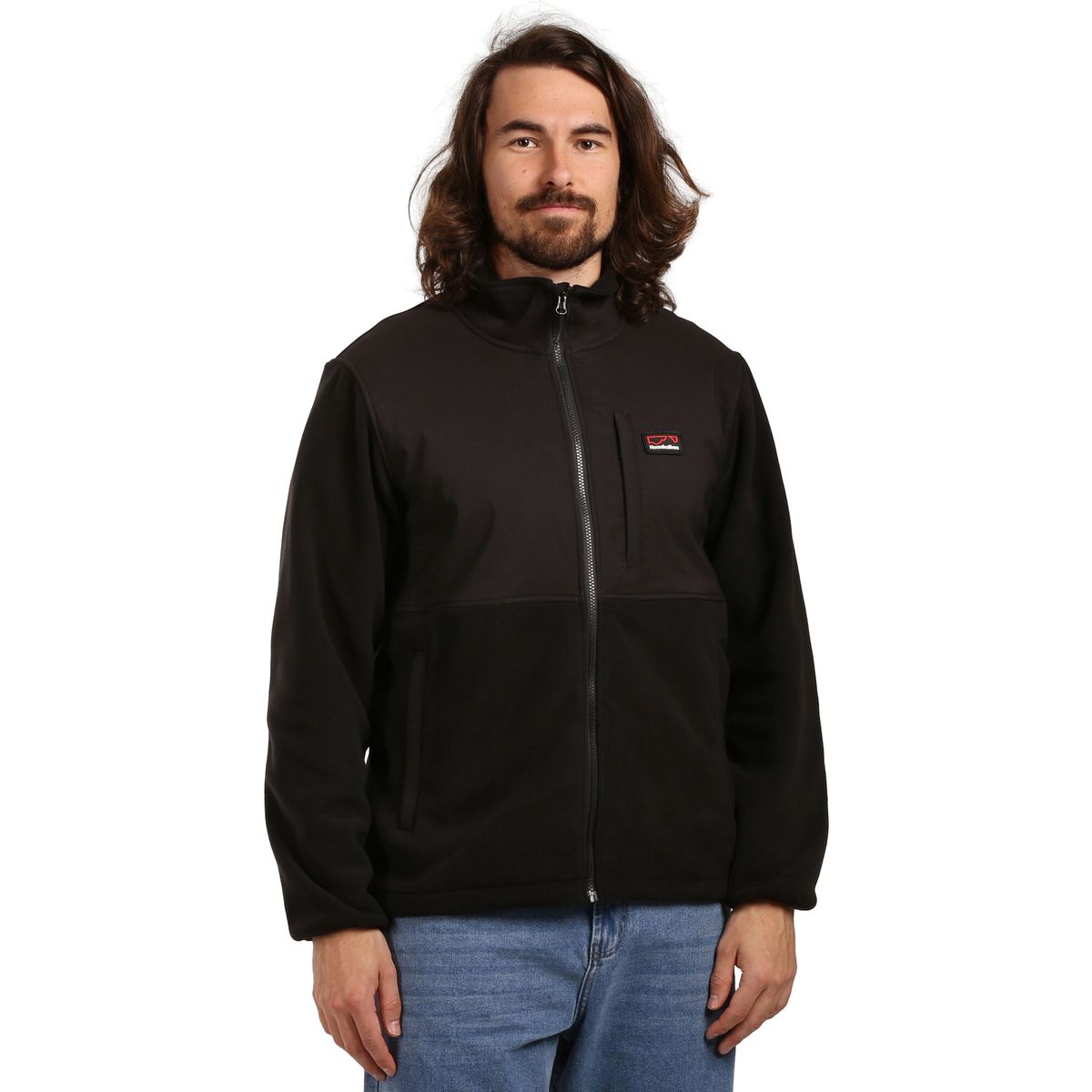 Horsefeathers Duval Fleece Sweatshirt black L TM083D-black-L