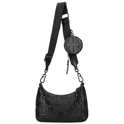 Umhängetasche STEVE MADDEN "STEVE MADDEN Taschen Lederimitat", Damen, Gr. onesize, schwarz (schwarz, schwarz), Lederimitat, Taschen Umhängetasche