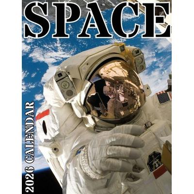 Space 2026 Calendar, Taschenbuch von B. Patrick, Baldega Books