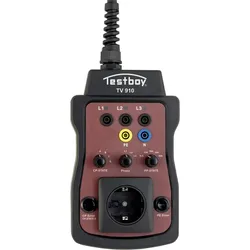 Testboy 61936000 TV 910 Prüfadapter 1 St., Messtechnik, Rot