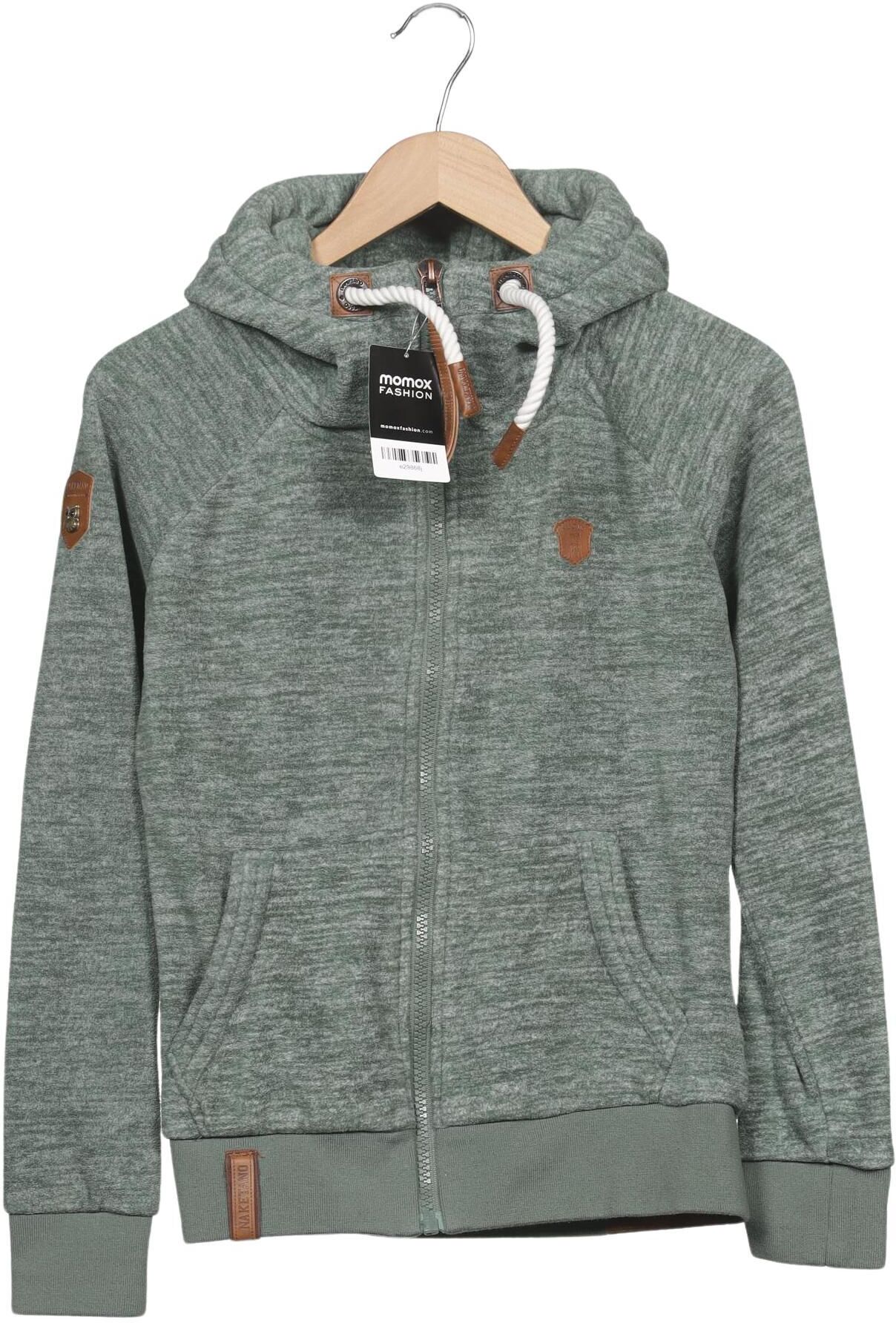 Naketano Damen Kapuzenpullover, Grün, Gr. S, Synthetik - Second Hand