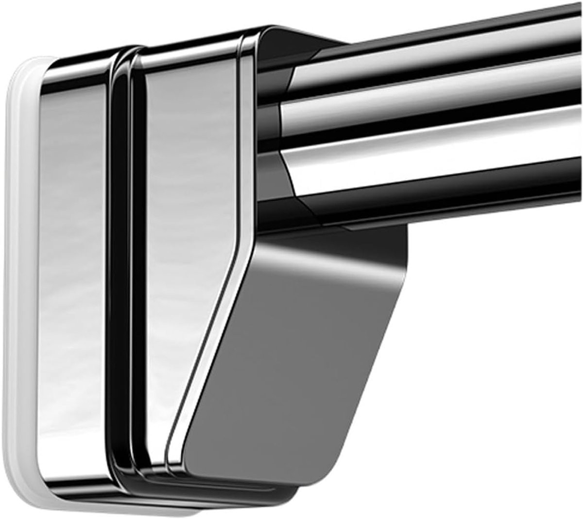 Verstelbare Telescoop Gordijnroede zonder boren - Antislip - Metaal - 210-300 cm