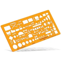 STANDARDGRAPH Zeichenschablone »NATO Truppenzeichen 8355«