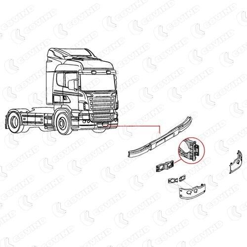 COVIND SCR/ 98 Holder, fog light