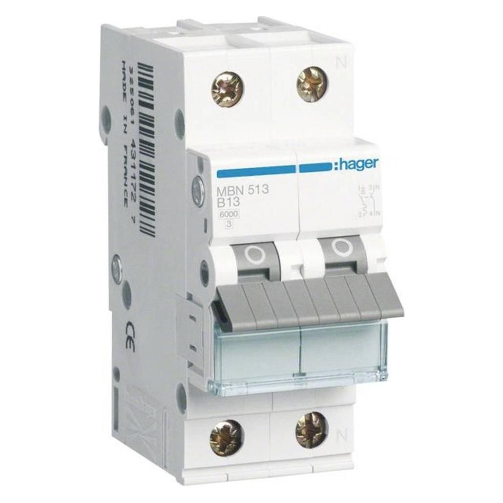 Hager HAG MBN513 Leitungsschutzschalter 13A (MBN513)