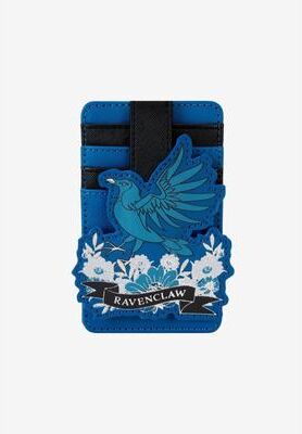 Women's Loungefly x Harry Potter Ravenclaw Card Holder Wallet by Loungefly in Blue (Size ONE SIZE)