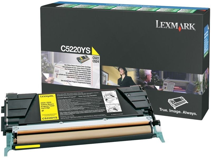 Lexmark C5220YS - Gelb - Toner