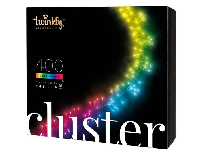 Lichterkette Twinkly Kunststoff - Farbe: Schwarz