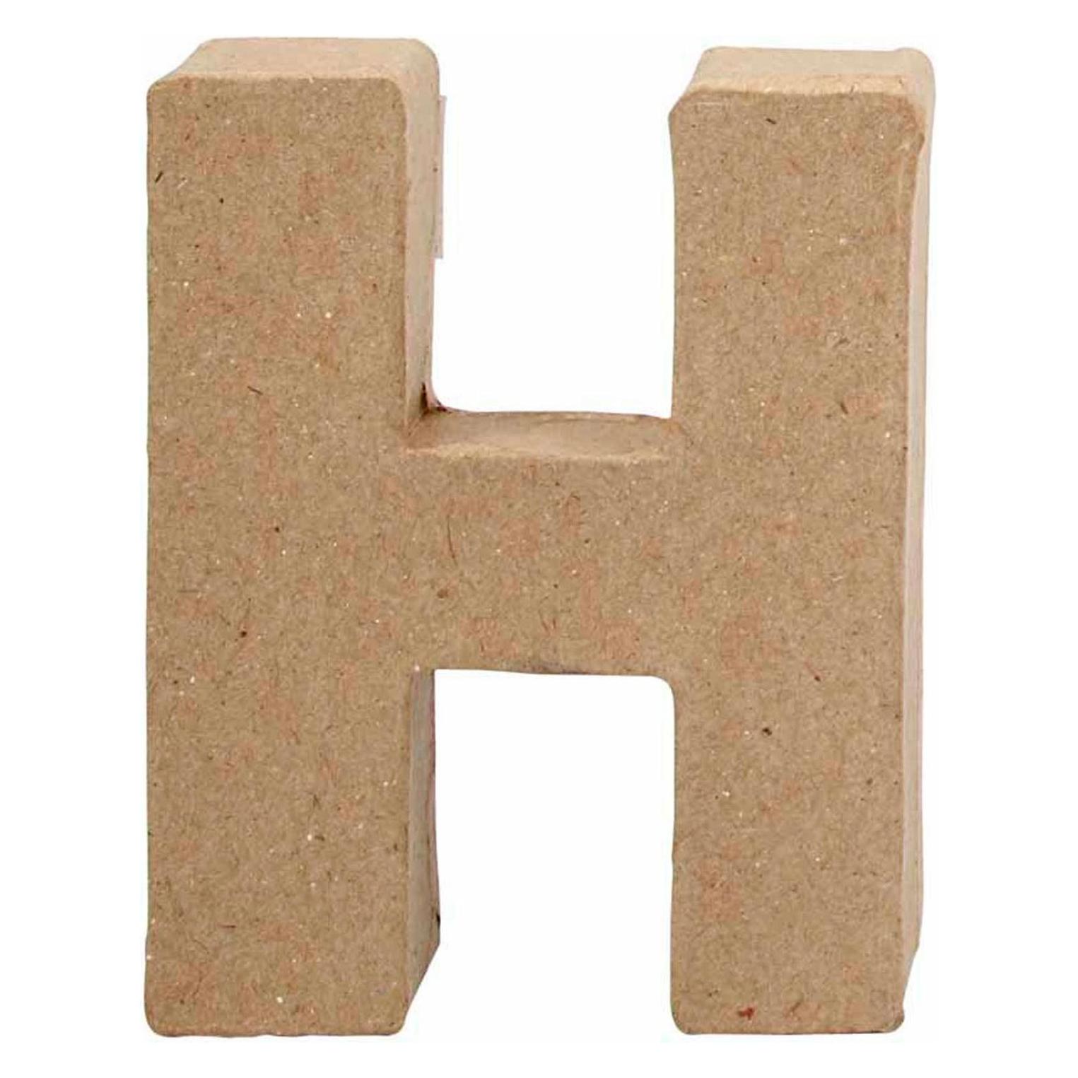 Creativ Company Letter Papier-maché Klein - H (5707167567043)
