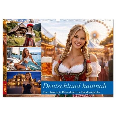 Deutschland hautnah (Wandkalender 2027 DIN A3 quer), CALVENDO Monatskalender