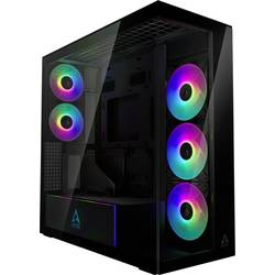 Arctic Xtender Mirror Midi-Tower PC-Gehäuse, Gaming-Gehäuse Schwarz ACPCC00019A