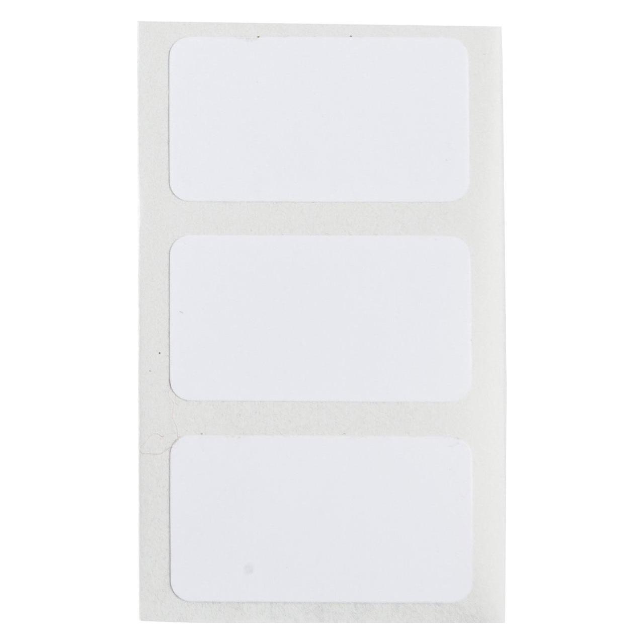 Brady B33 Series flexible Polyesteretiketten mit dauerhaftem Klebstoff auf Gummibasis, weiss (12.70 mm) (B33-125-484)