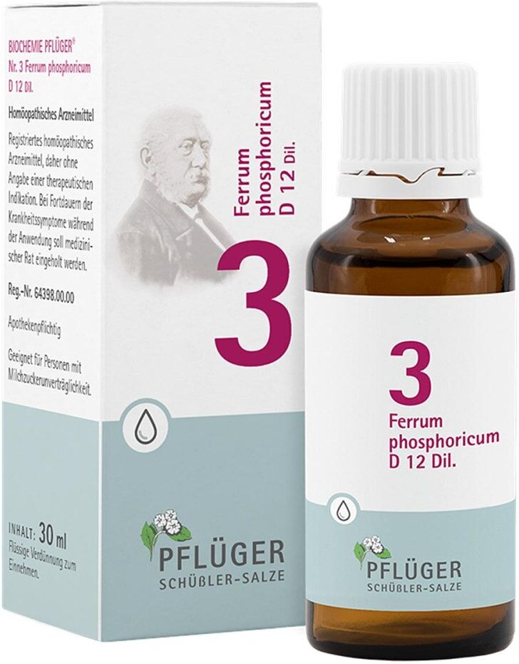 Biochemie Pflüger 3 Ferrum phosphoricum D12 Tropfen