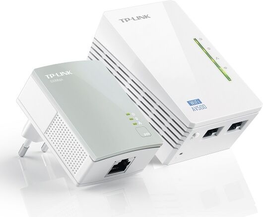 Power Lines 500Mbps c/ Access Point Wireless N 500Mbps - TP-LINK