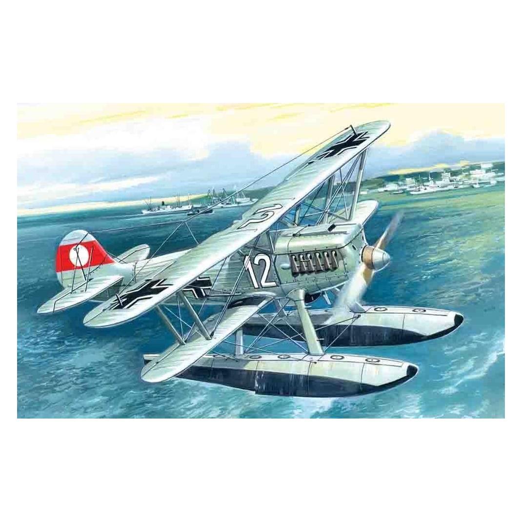 ICM Heinkel He 51B-2 German Fighter Seaplane (72192)
