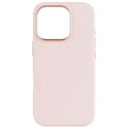 Fixed MagFlow korrigiert Rückseite Apfel iPhone 16 Pro Flüssiges Silizium Rosa (Apple iPhone 16 Pro), Smartphone Hülle, Rosa