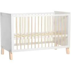 Kinderkraft Babybett NICO 60x120 cm, weiss