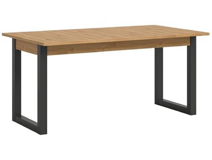 Newroom Esstisch ausziehbar Wildeiche Grau Esszimmertisch modern