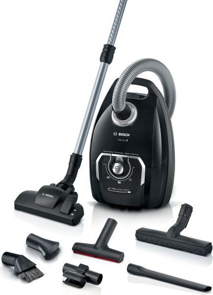Bosch Serie 8 BGL8XALL, 650 W, Trommel-Vakuum, Trocken, Staubbeutel, 5 l, Allergie-Filter