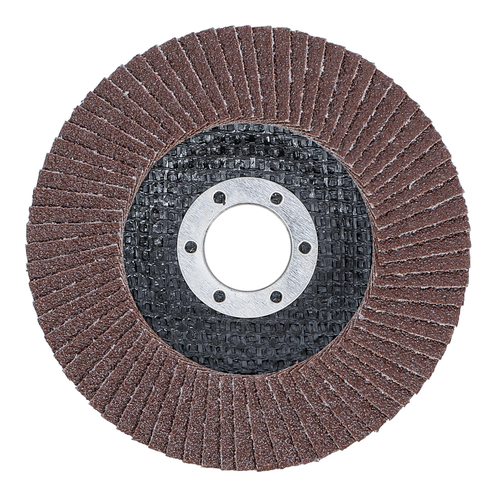 BGS Fächer-Schleif-Scheibe Ø 115 mm K 80 ; BGS technic (3971)