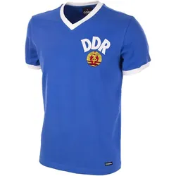 Copa Football, Herren, Fussballtrikot, DDR WM 1974 Retro Trikot (L), Blau