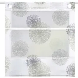 Schmidt Rollo Kreise 100 x 130 cm Polyester Grau Stein