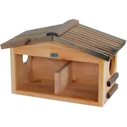 Futterstation Eichhhörnchen Knabber und KnusperKiefer FSC 100 %, 39x21x25 cm